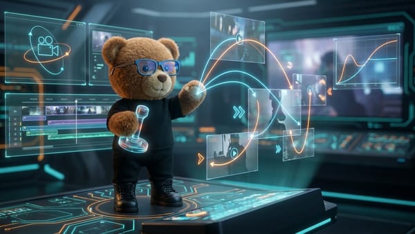 Kling AI control motion: как управлять движением в видео в 2026: фирменный медвежонок БЕРДОФФ.СТУДИЯ